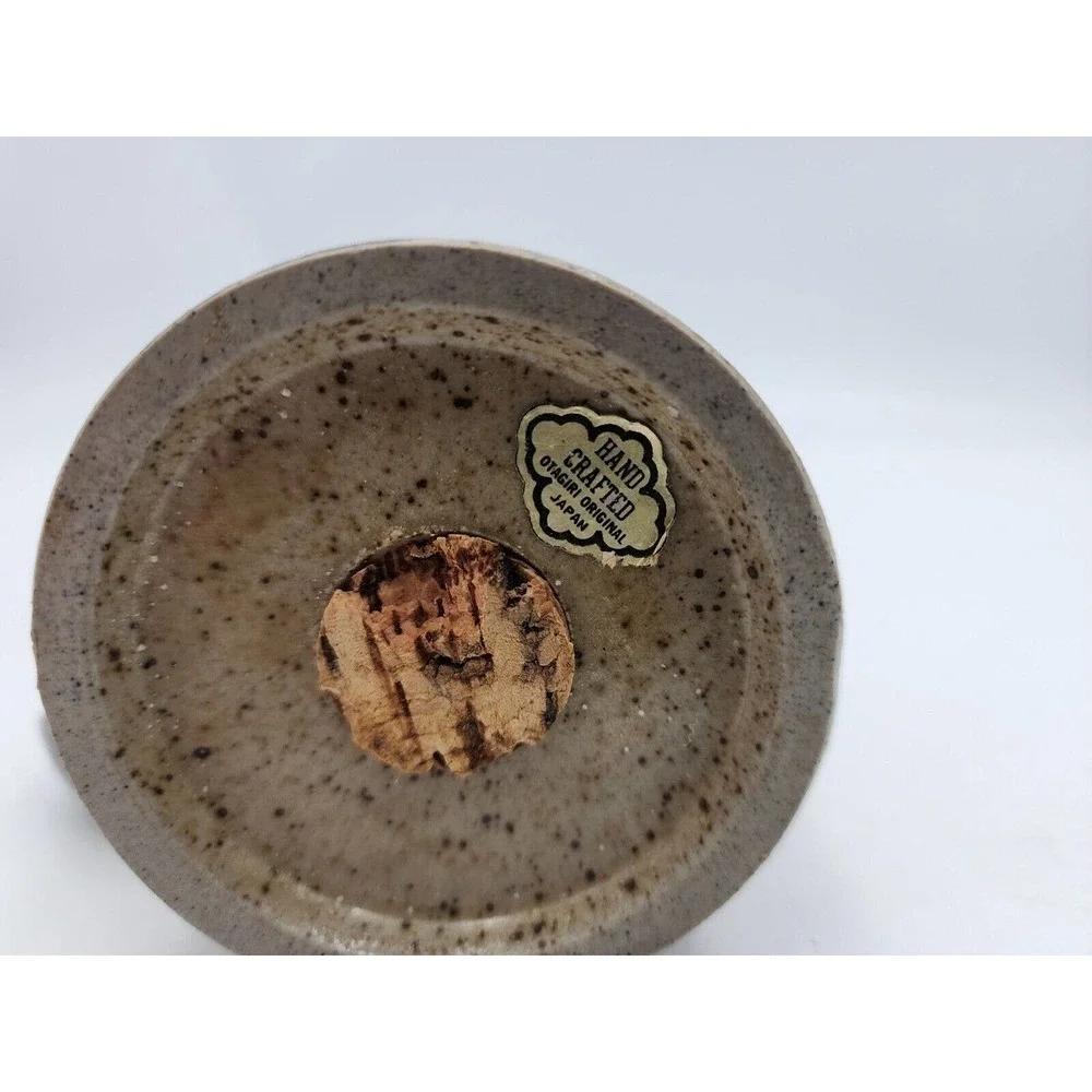 Otagiri Japan Elegant Wheat Pattern Salt Pepper Shaker Set Hand Crafted Vintage